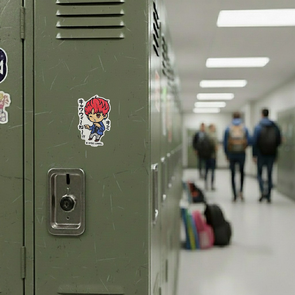 Kimi - Dandadan ✦ B-Side Label Sticker
