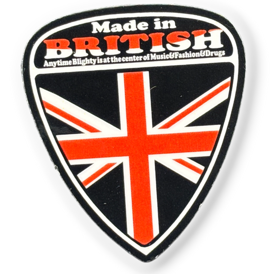 Made in British ✦ B-Side Label Sticker