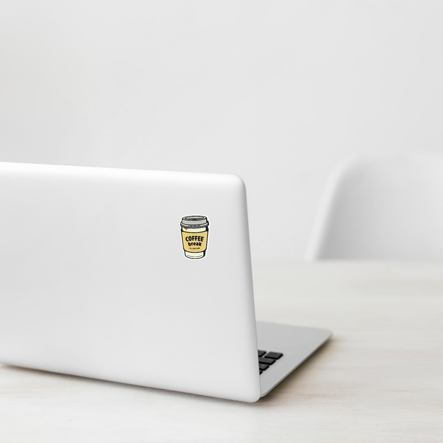 Coffee Break Cup ✦ B-Side Label Sticker