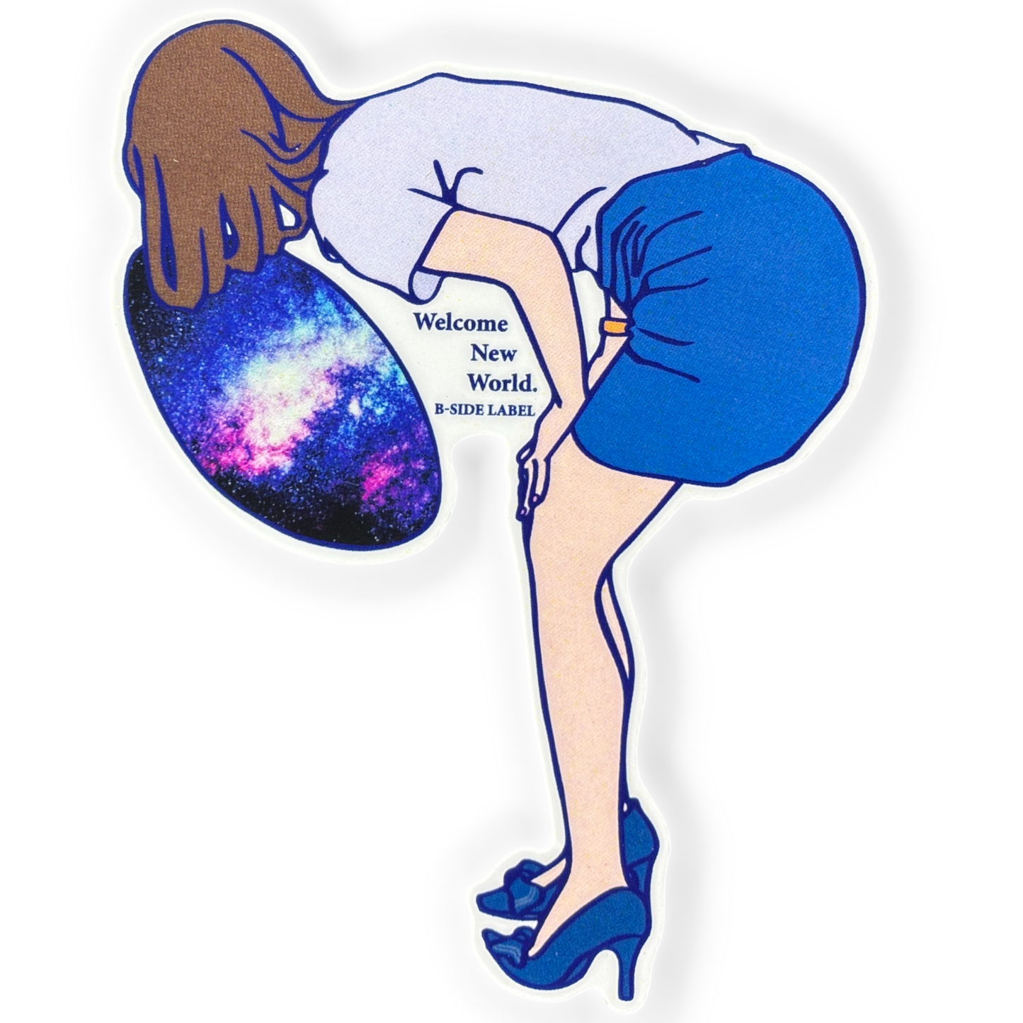 Girlie Fashion Warp ✦ B-Side Label Sticker