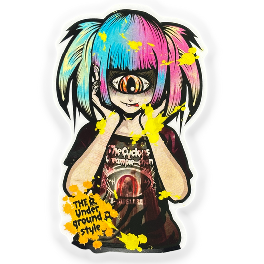 Cyclops Girlie ✦ B-Side Label Sticker