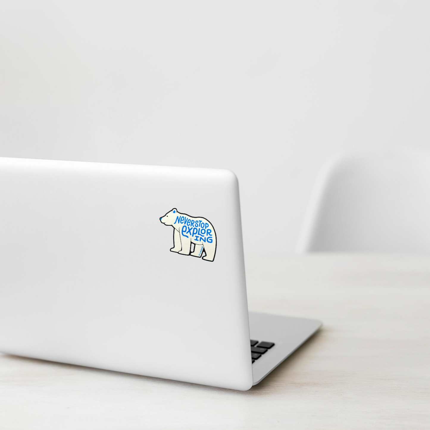 Polar Bear Explorer ✦ B-Side Label Sticker