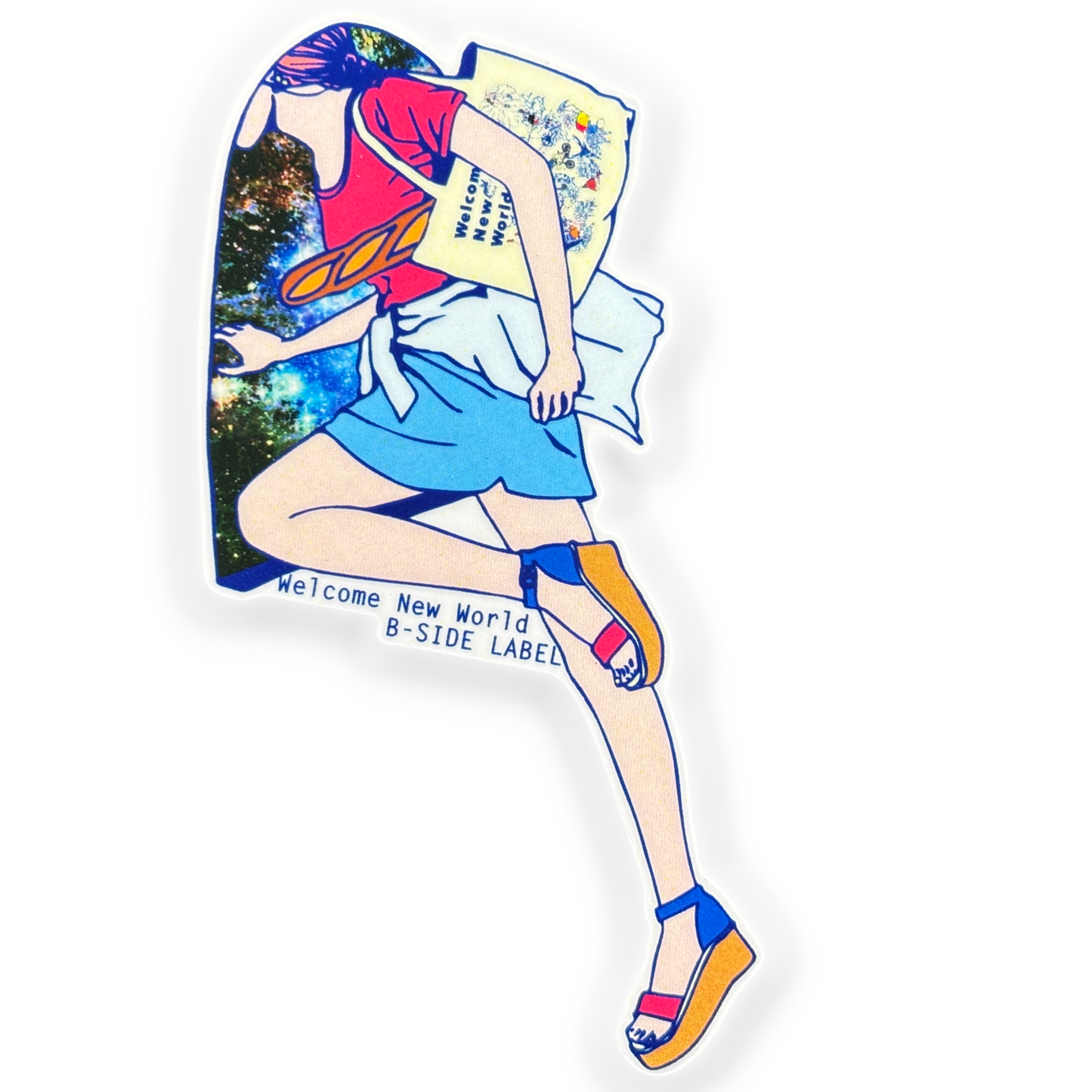 Girlie Fashion Warp ✦ B-Side Label Sticker
