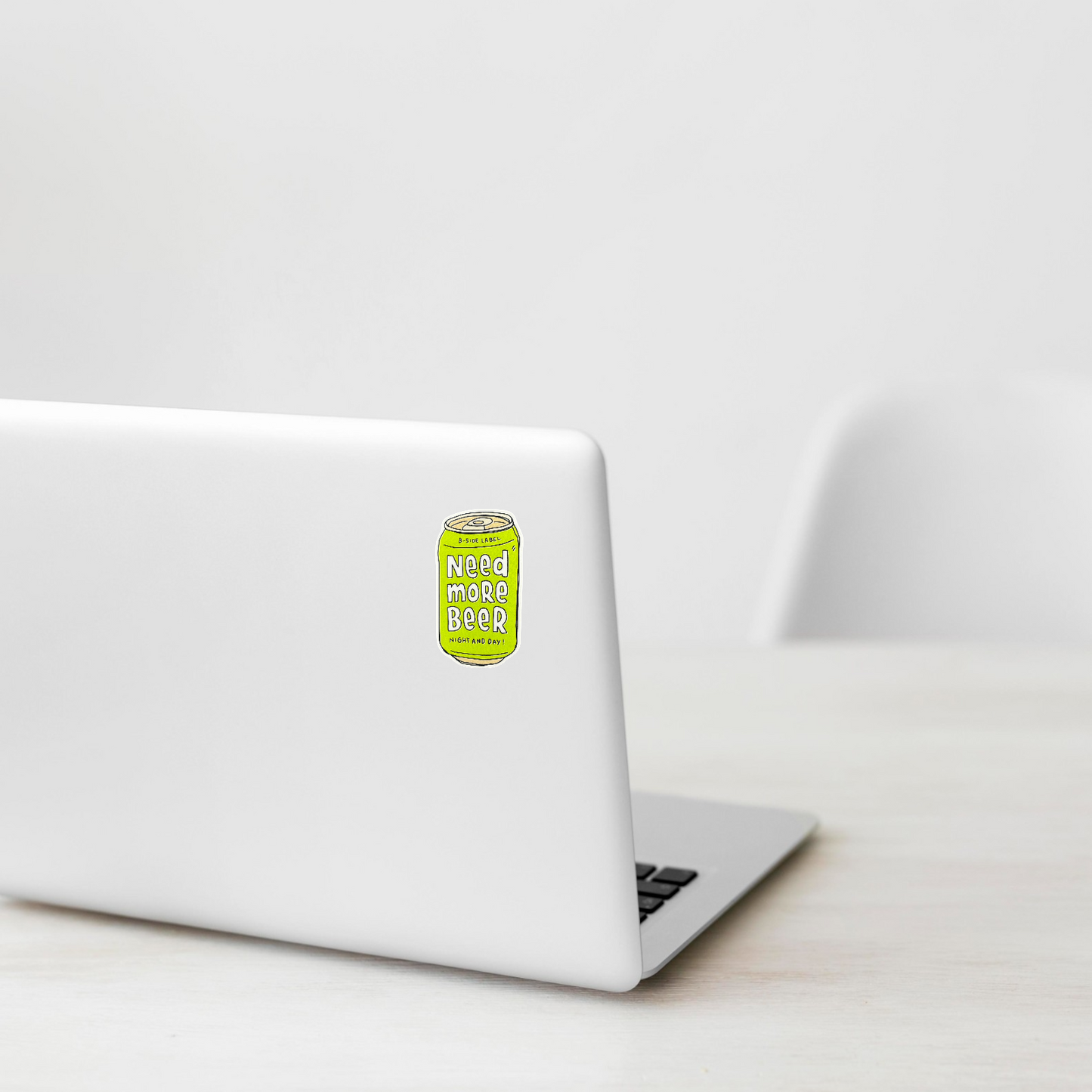 Need More Beer ✦ B-Side Label Sticker