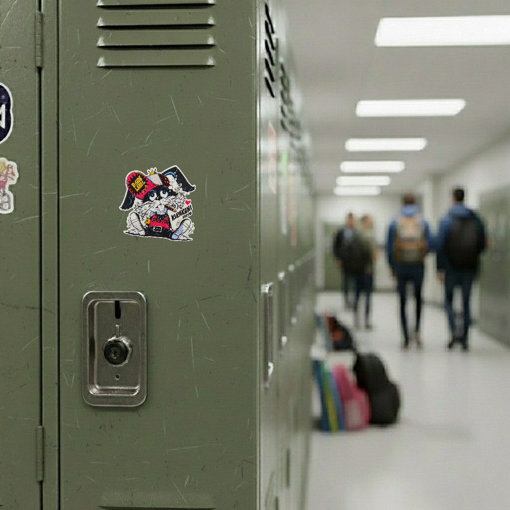 Chill Vibes Dog ✦ B-Side Label Sticker