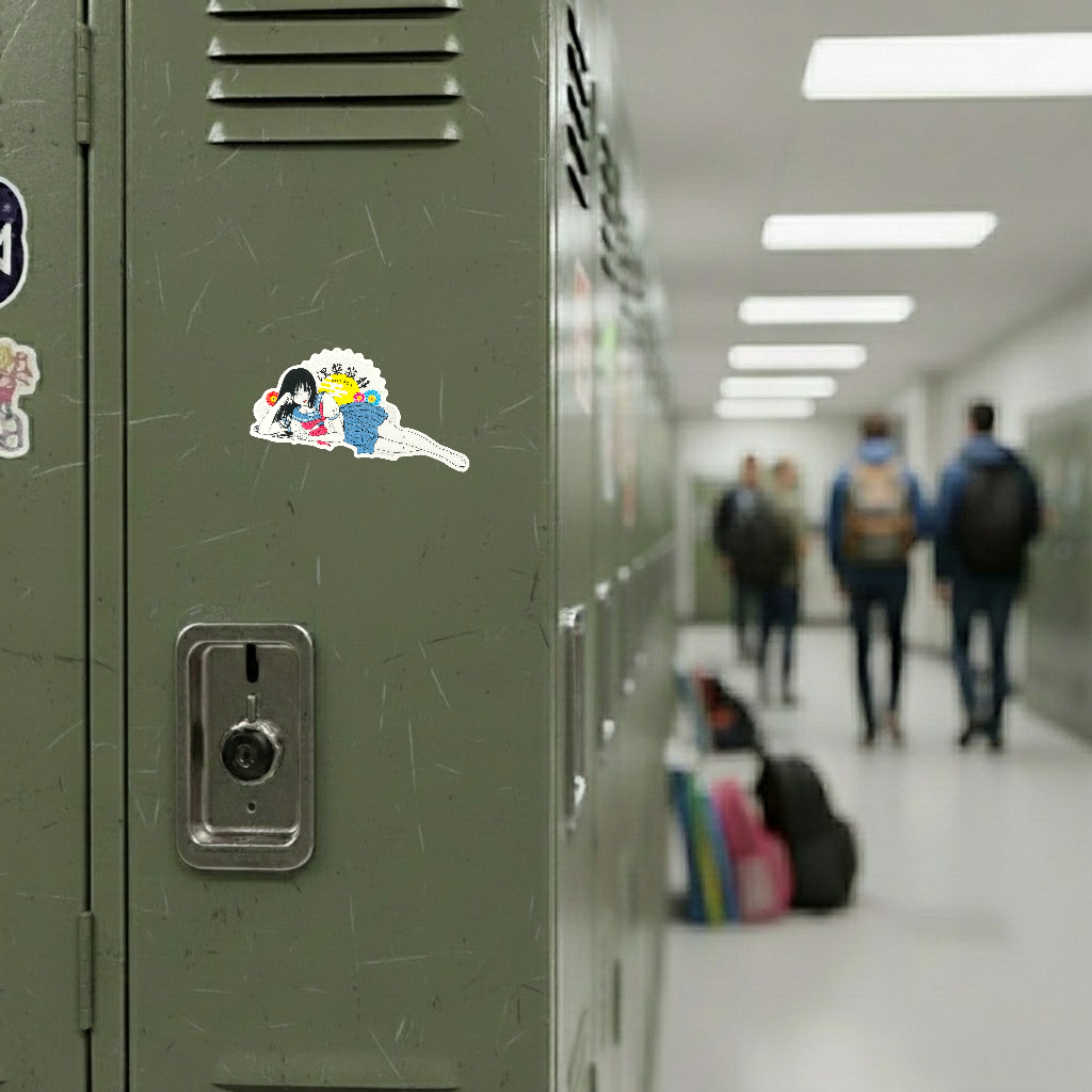 Nirvana Girlie ✦ B-Side Label Sticker