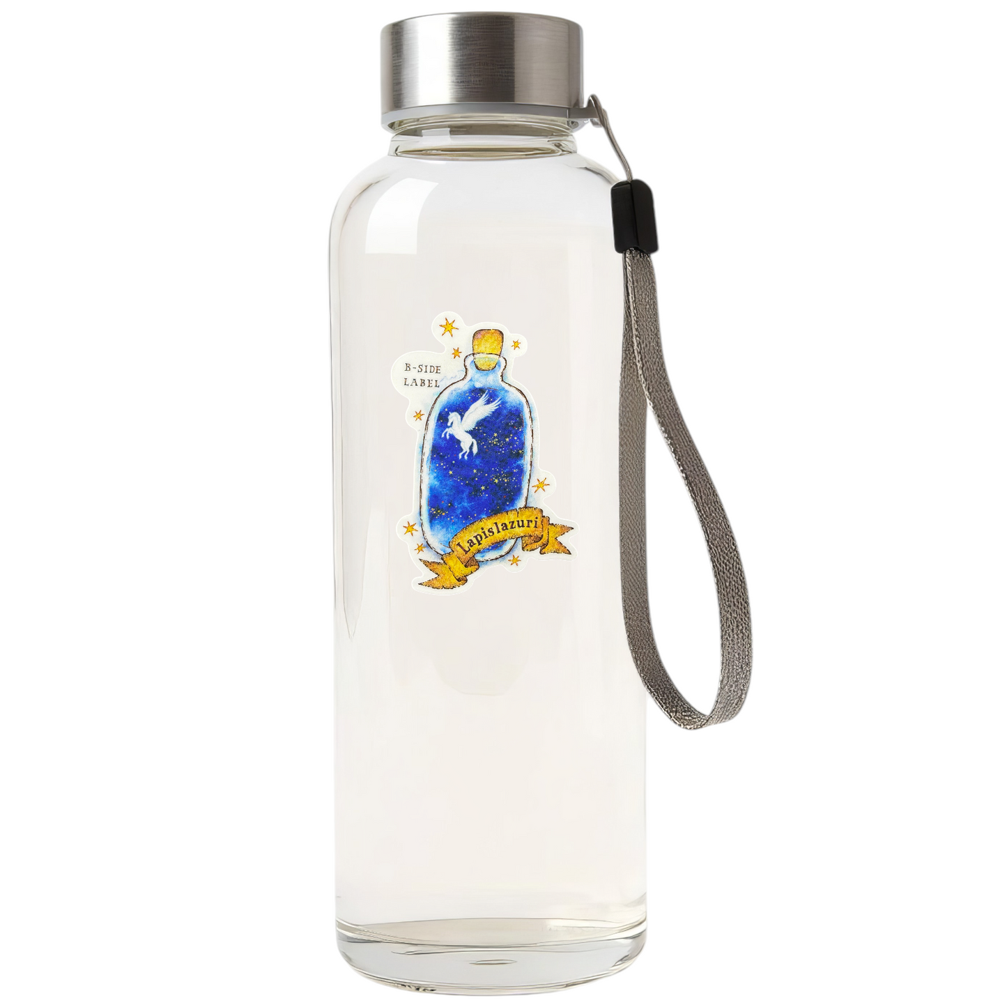 Pegasus Lapis Lazuli Bottle ✦ B-Side Label Sticker