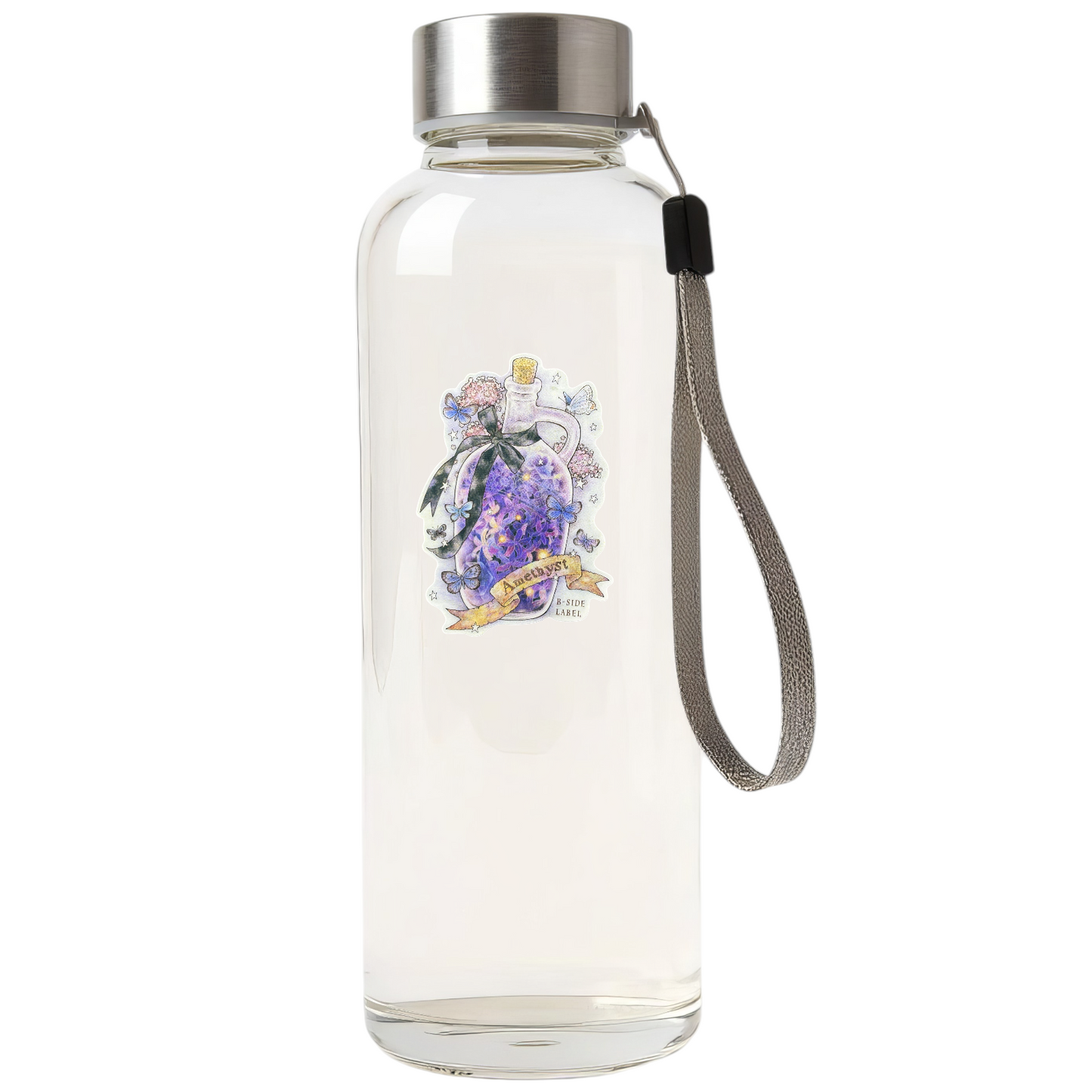 Amethyst Bottle ✦ B-Side Label Sticker