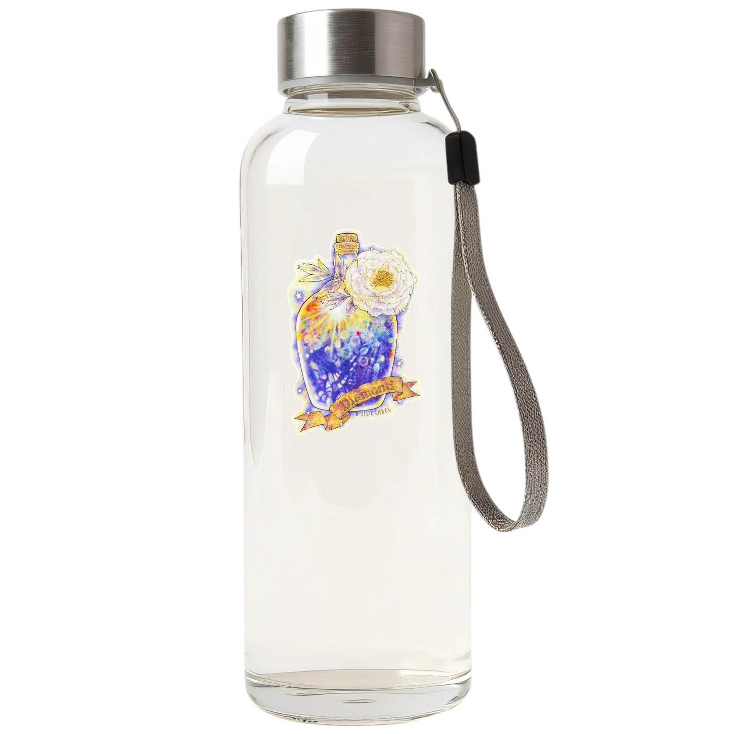 Diamond Bottle ✦ B-Side Label Sticker