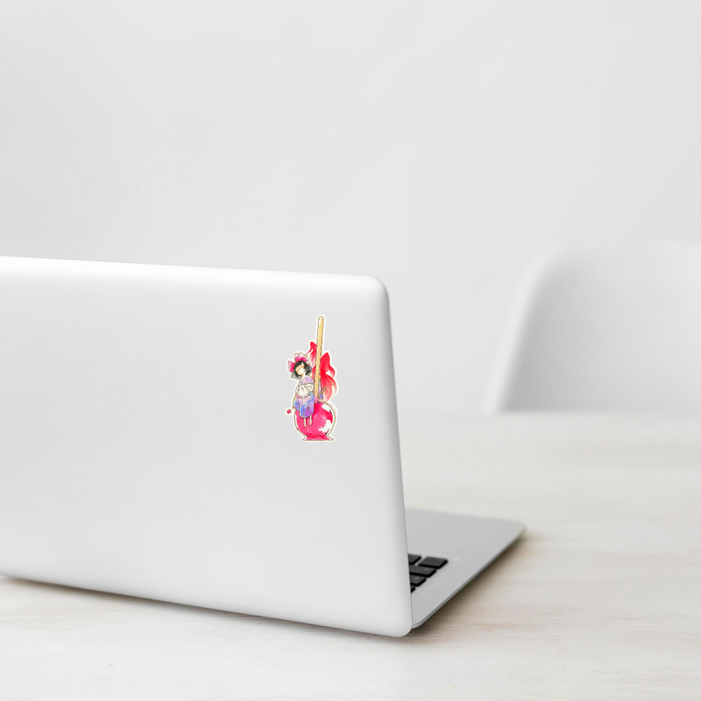 Candy Apple Girl ✦ B-Side Label Sticker