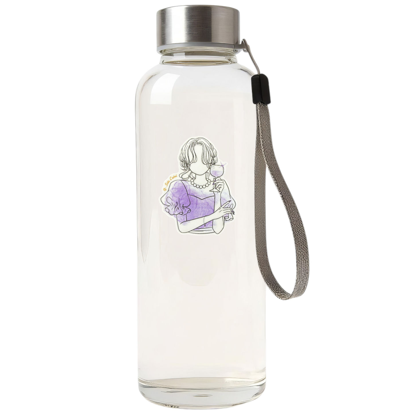 Lavender Elegance ✦ B-Side Label Sticker