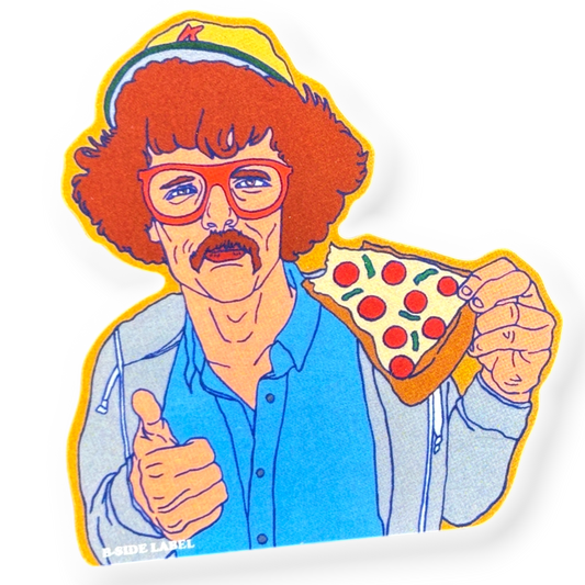 Cool Pizza Guy ✦ B-Side Label Sticker