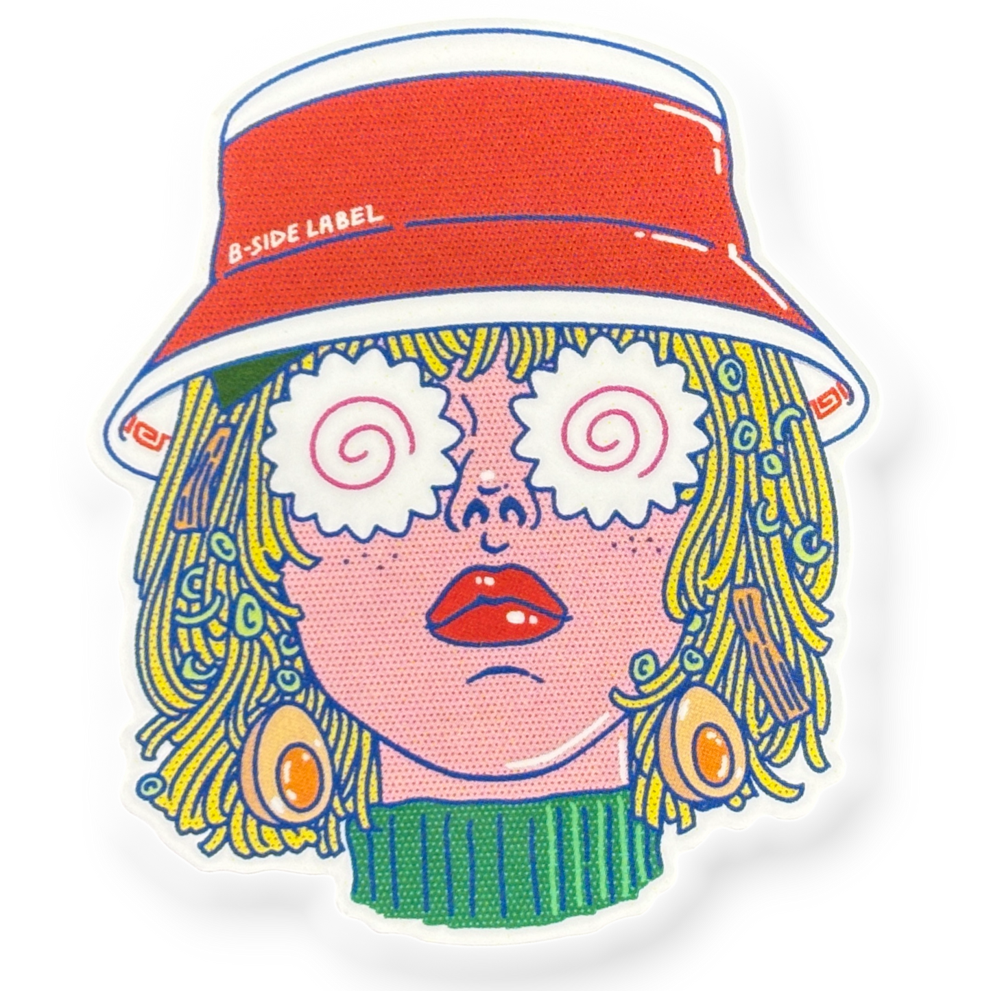 Ramen Bowl Girlie ✦ B-Side Label Sticker