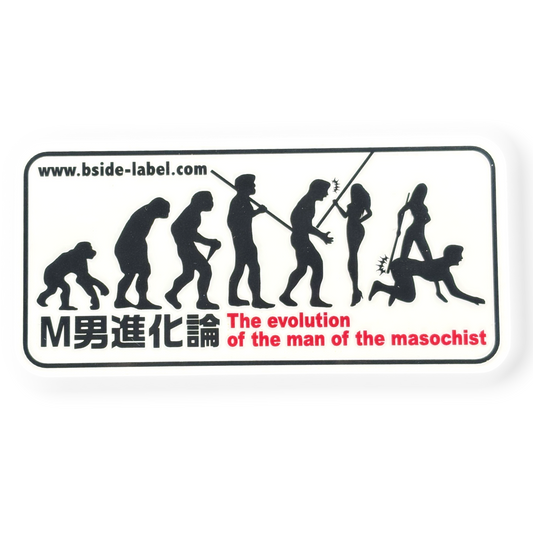 Evolution... Man to Masochist ✦ B-Side Label Sticker
