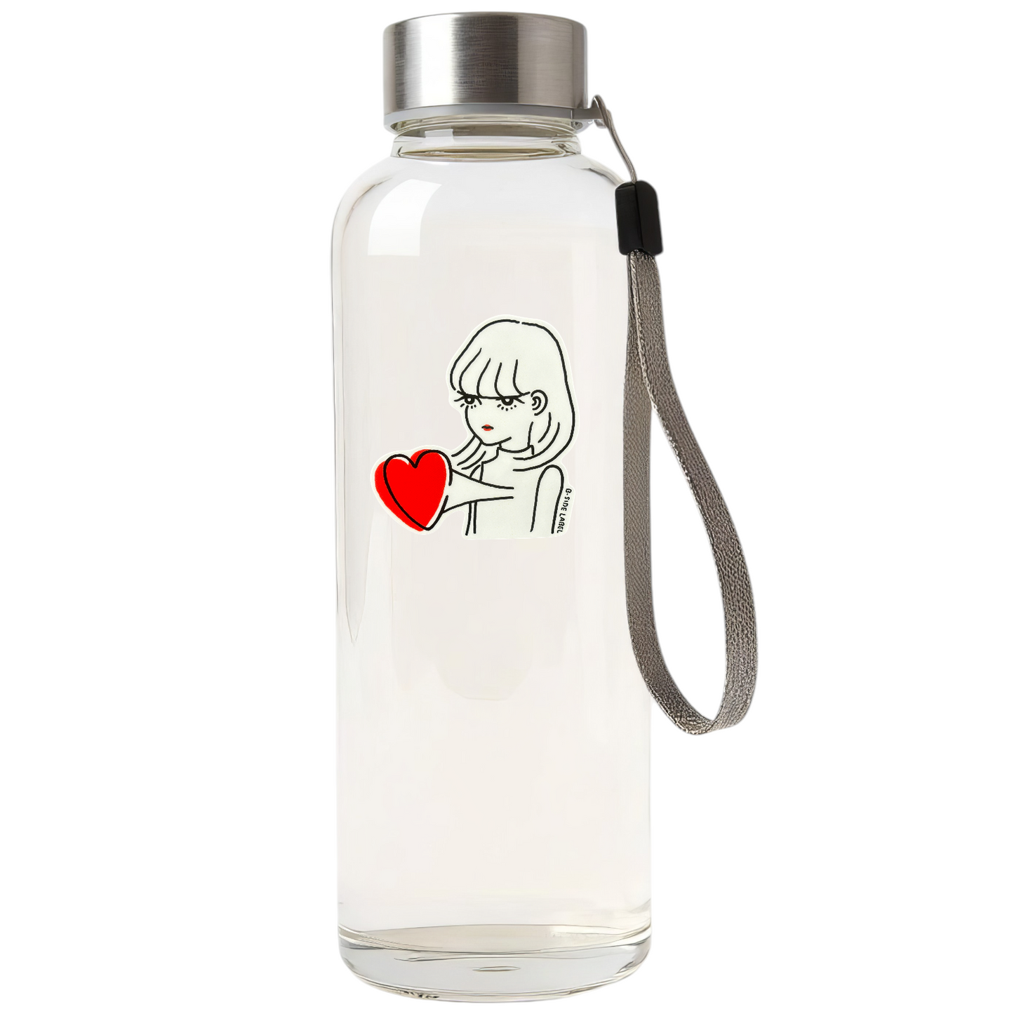 Big-Heart Girl ✦ B-Side Label Sticker