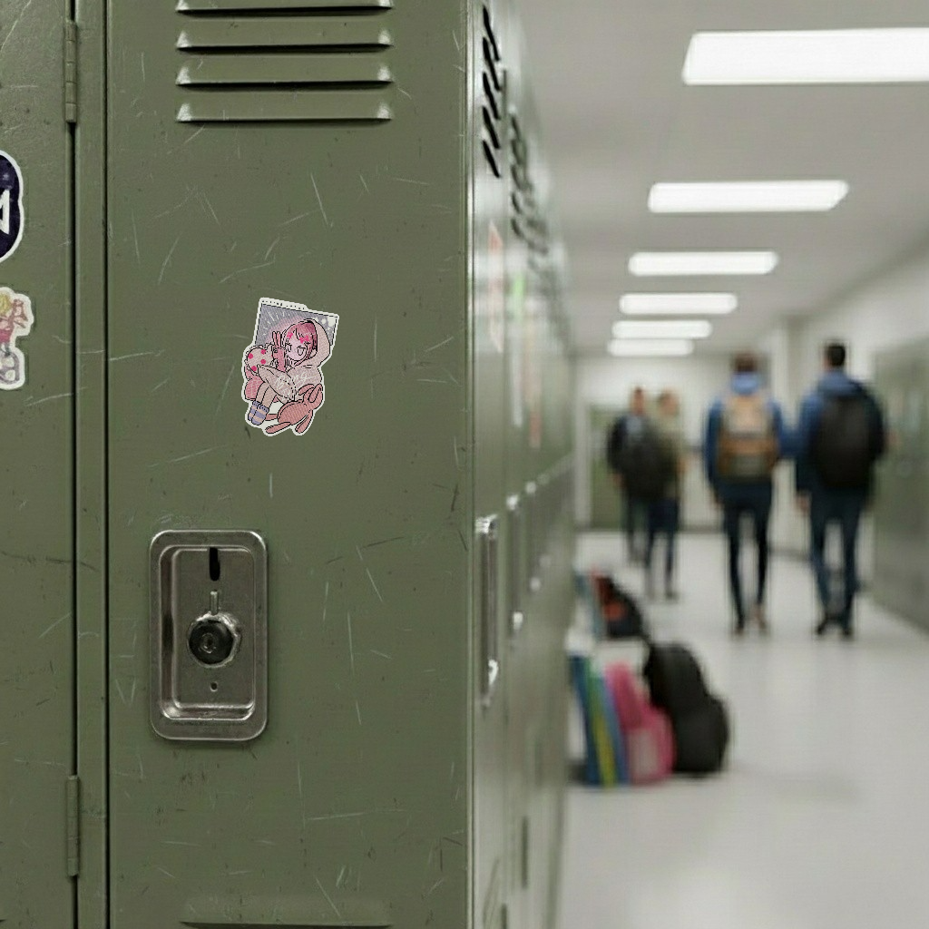 Late Night Scrolling ✦ B-Side Label Sticker