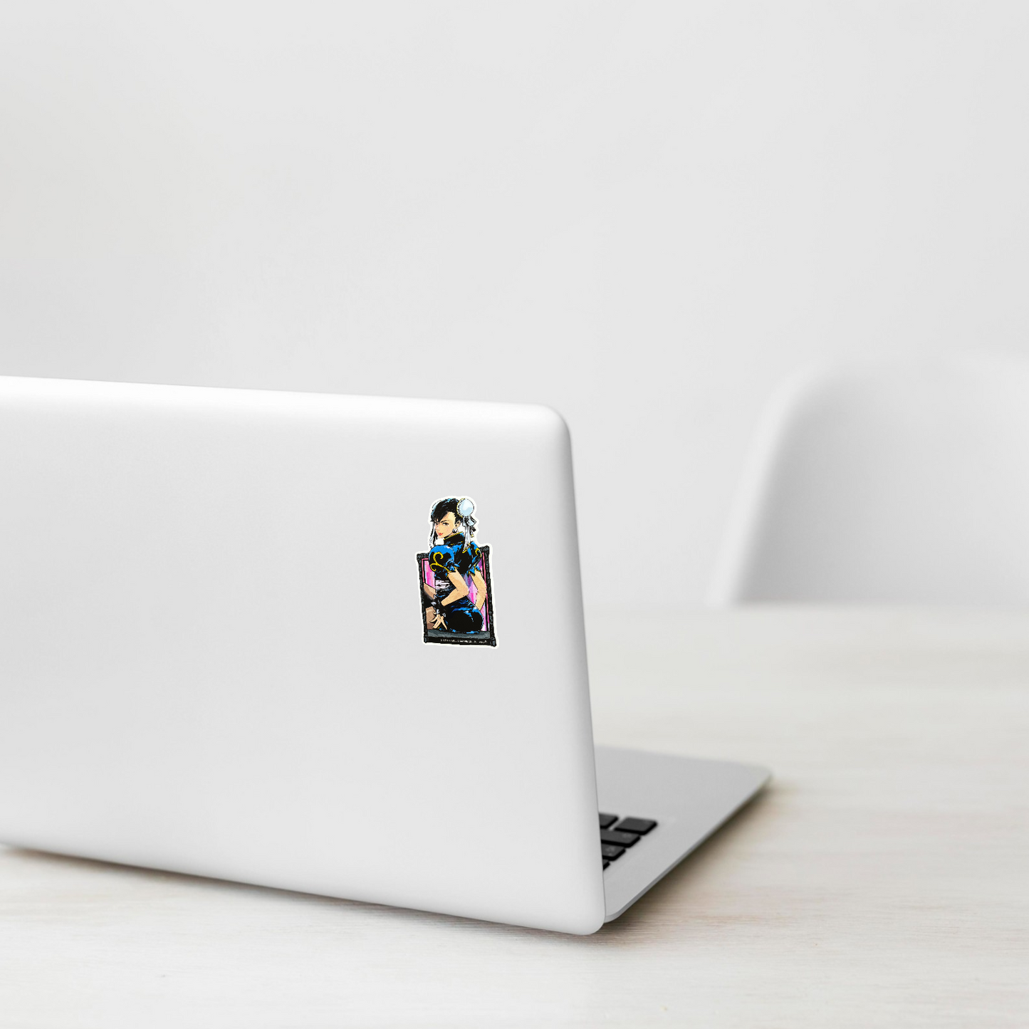 Street Fighter Chun-Li (Framed Edition) ✦ B-Side Label Sticker