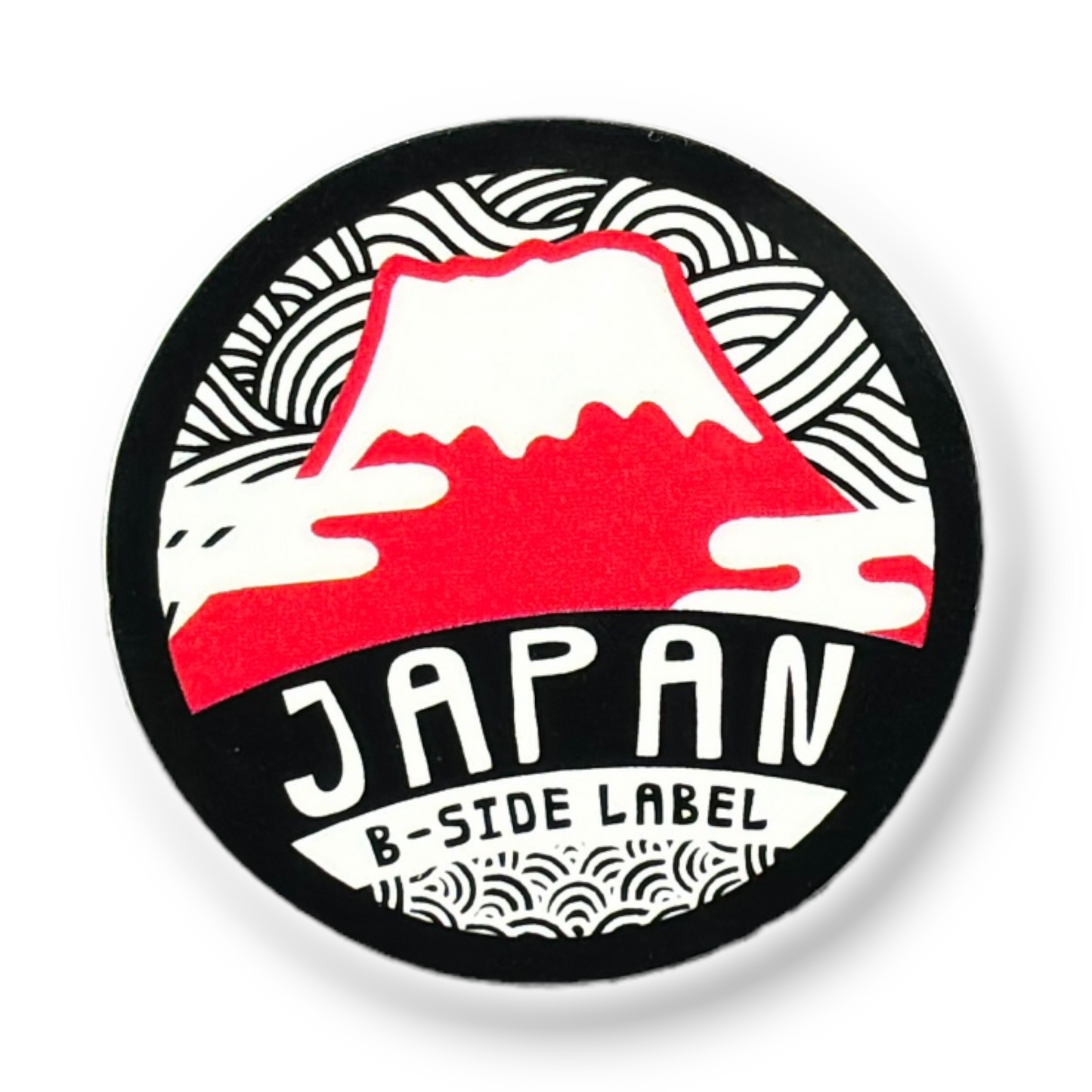 Japan Mount Fuji ✦ B-Side Label Sticker