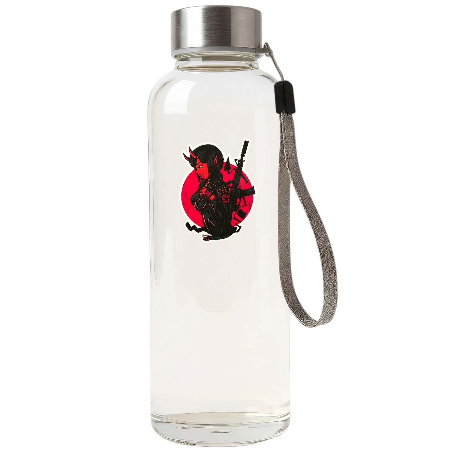 Red Devil Girlie ✦ B-Side Label Sticker