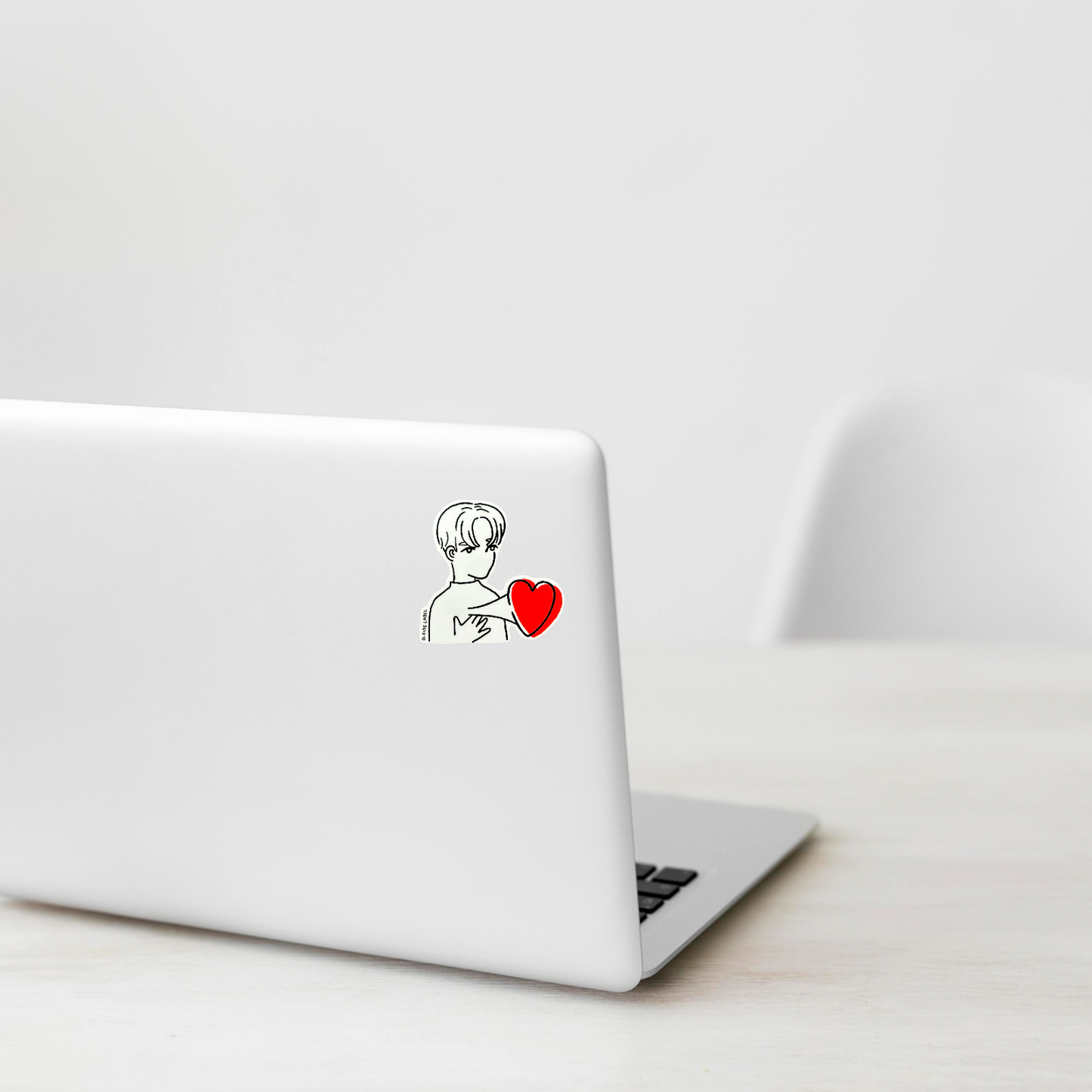 Big-Heart Boy ✦ B-Side Label Sticker