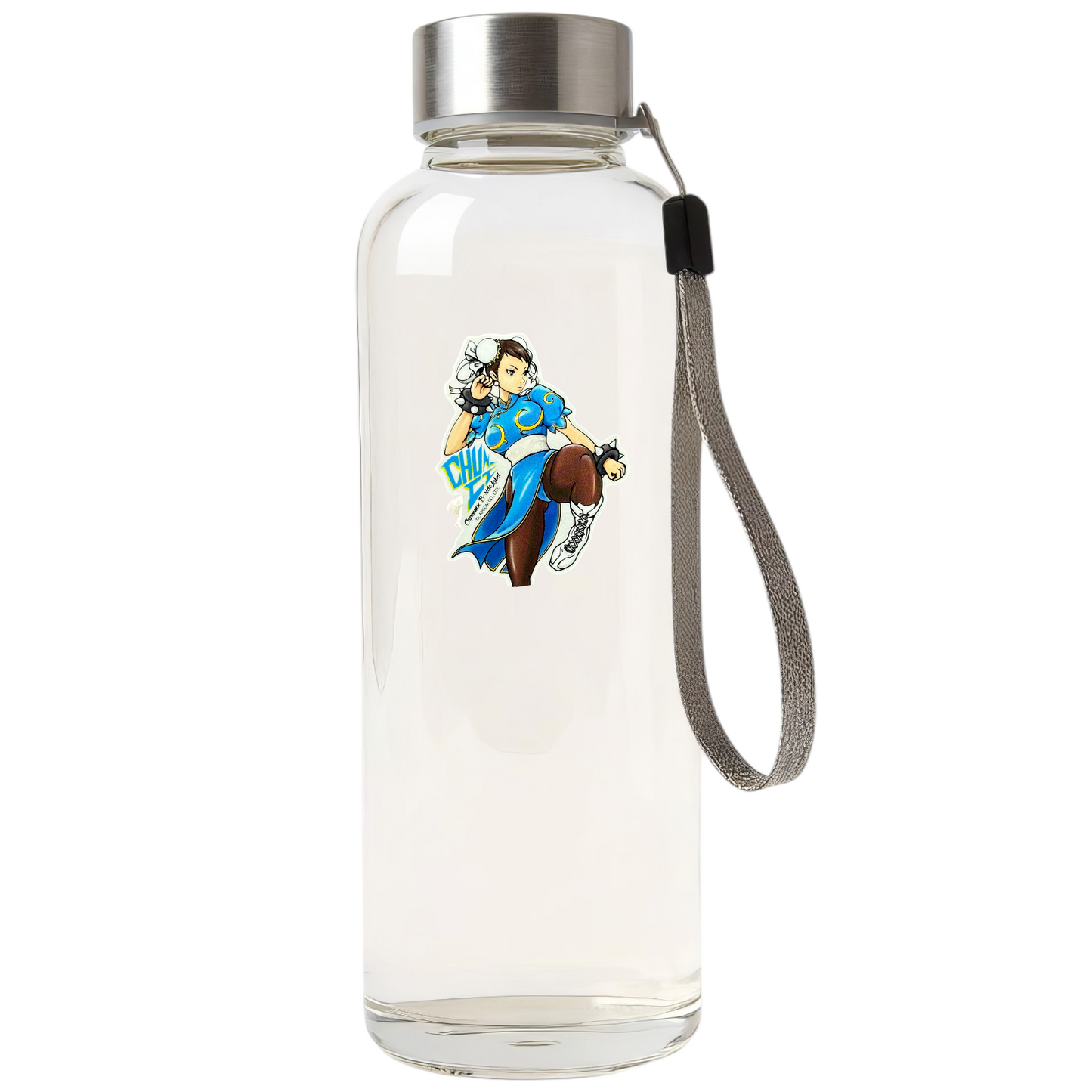 Street Fighter Chun-Li (Kick Pose) ✦ B-Side Label Sticker