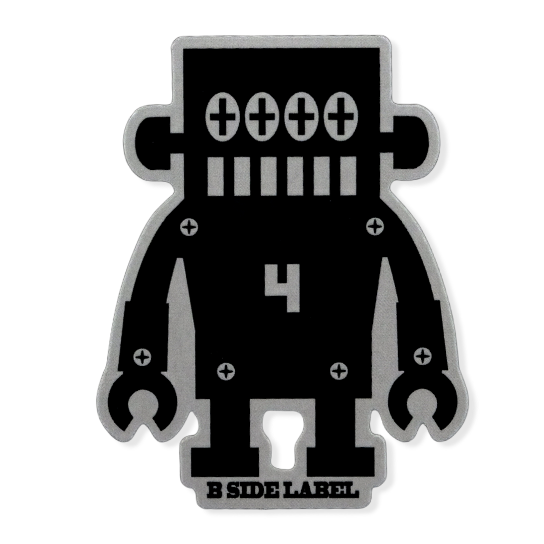 Retro Robot Series ✦ B-Side Label Sticker