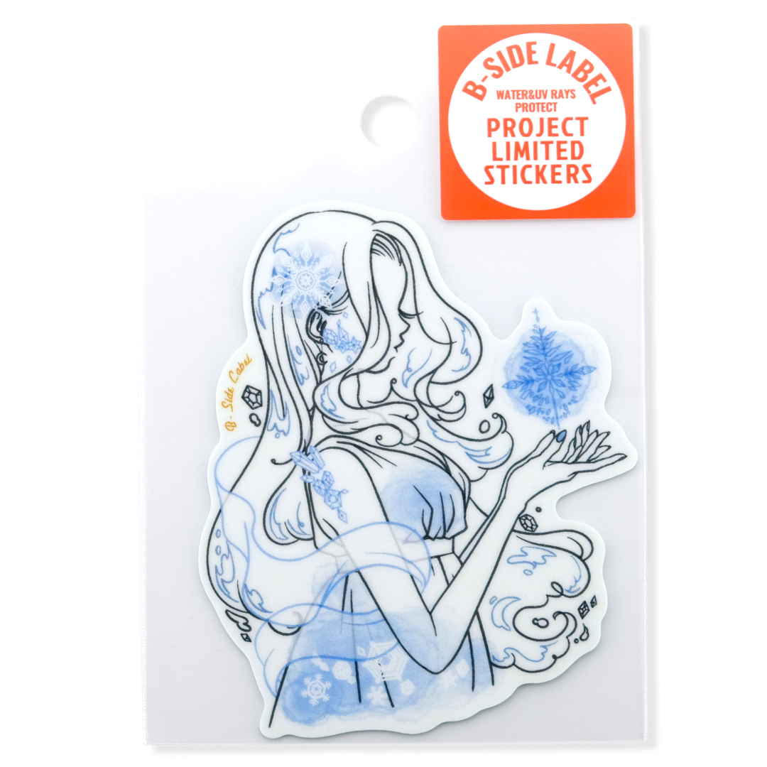 Ice Spirit Magic Girlie ✦ B-Side Label Sticker