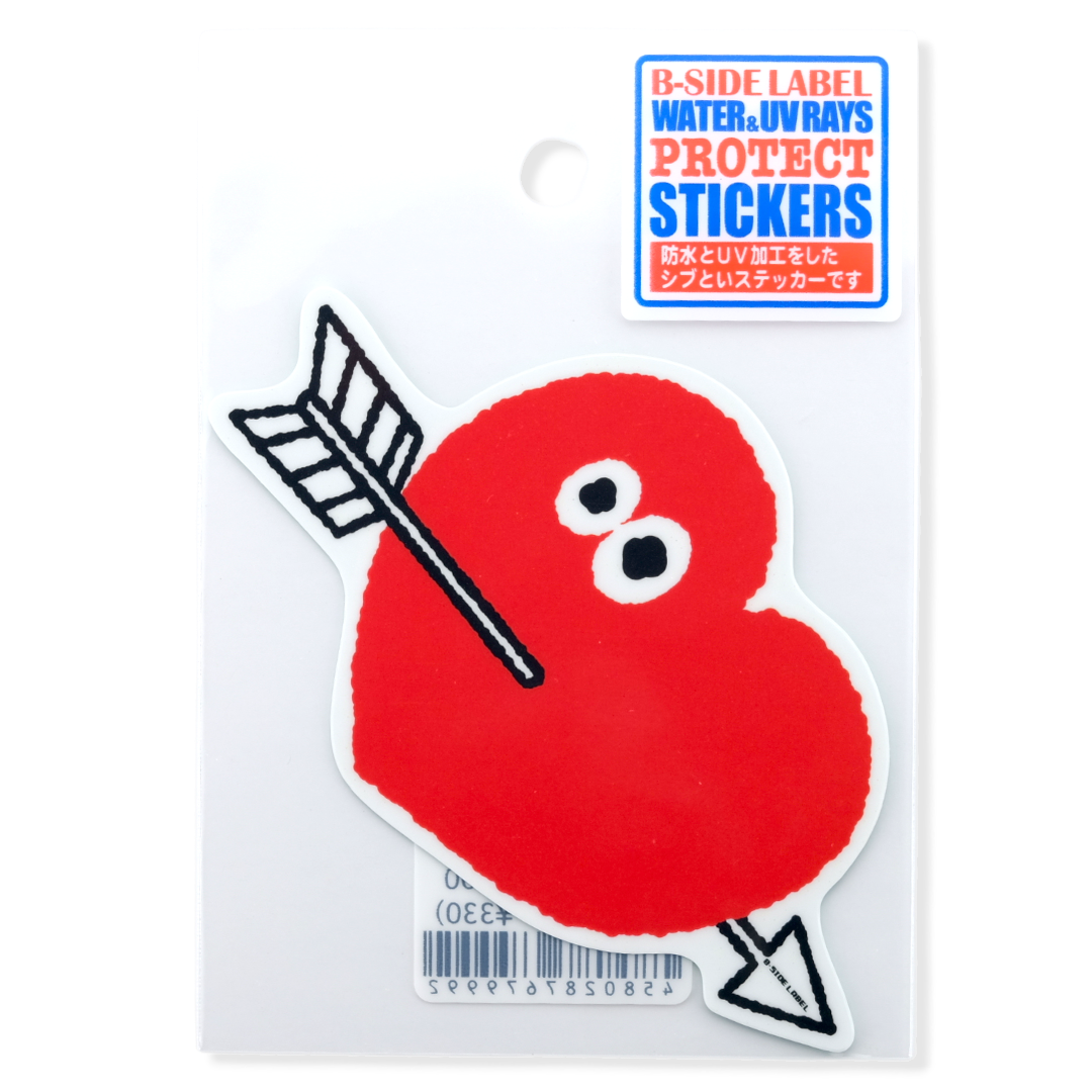 Arrow Through Cute Heart ✦ B-Side Label Sticker