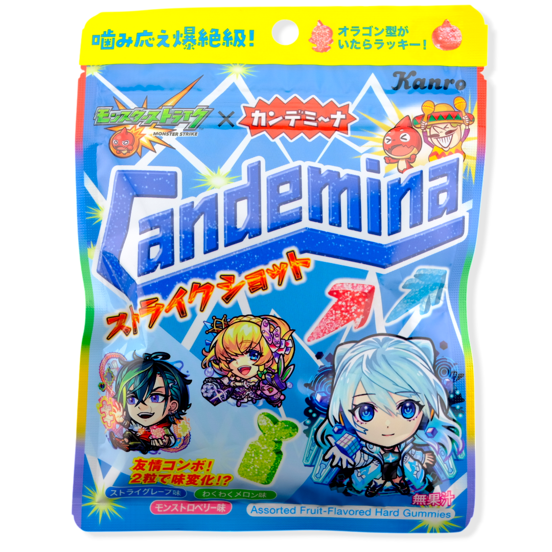 Monster Strike Candemina Gummy ✦ Mixed Fruit ✦ Japanese Candy