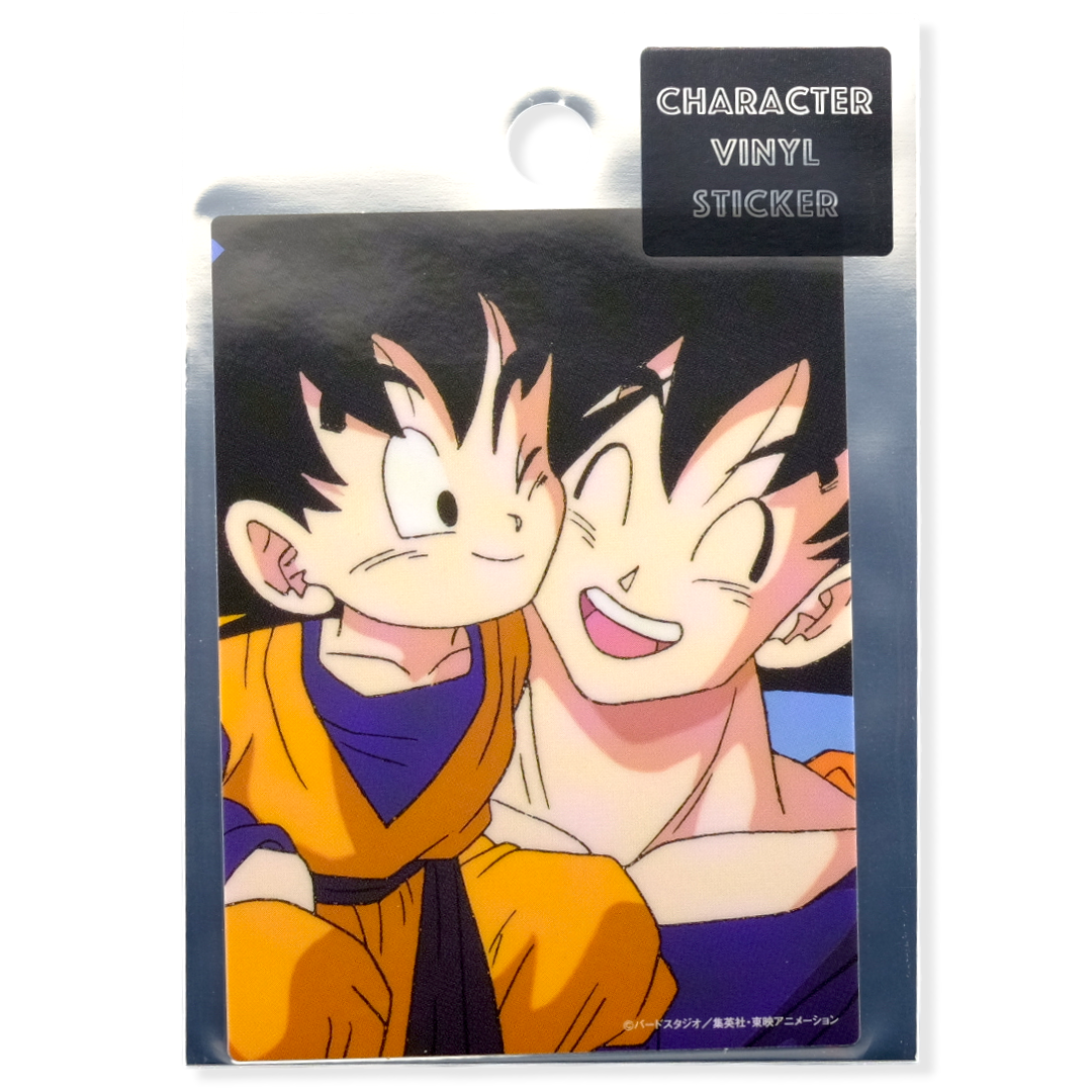 Goku & Gohan ✦ Dragon Ball ✦ Small Planet Sticker