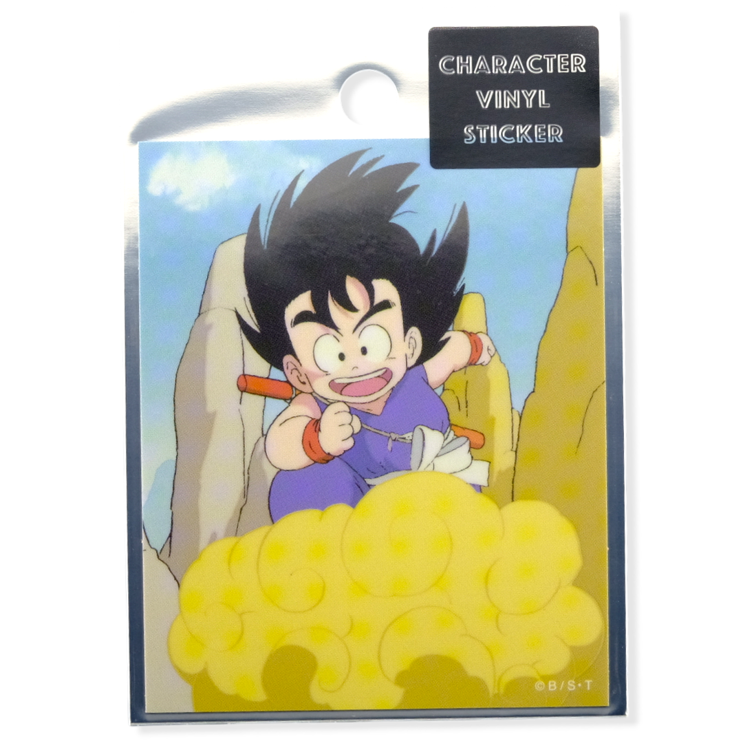 Kid Goku & Flying Nimbus ✦ Dragon Ball ✦ Small Planet Sticker