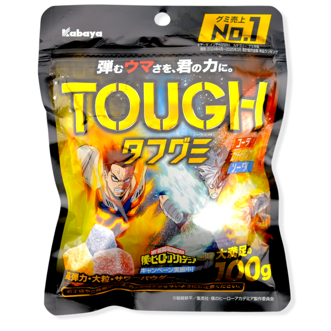 Kabaya TOUGH Gummy x My Hero Academia ✦ Mixed Soda ✦ Japanese Candy