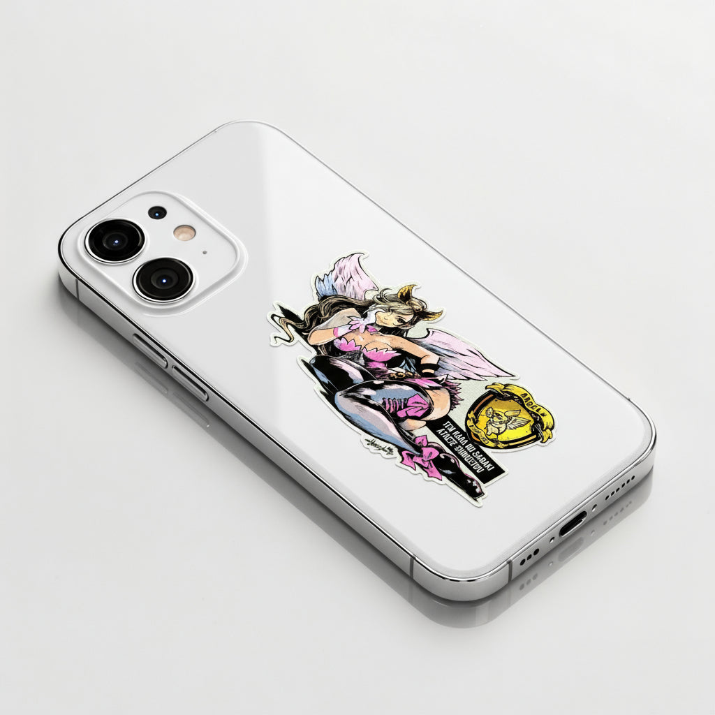 Temptress Angel ✦ B-Side Label Sticker