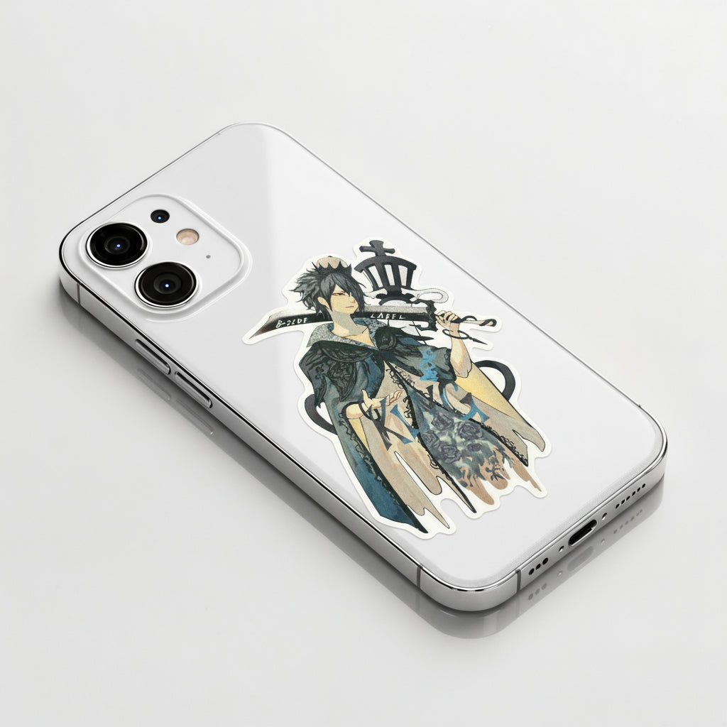Chess Fantasy King ✦ B-Side Label Sticker
