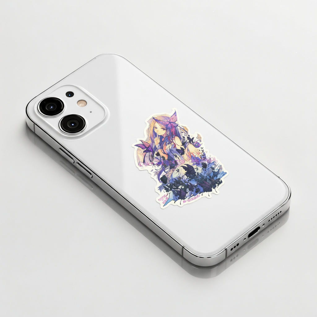 Butterfly Enchantress ✦ B-Side Label Sticker