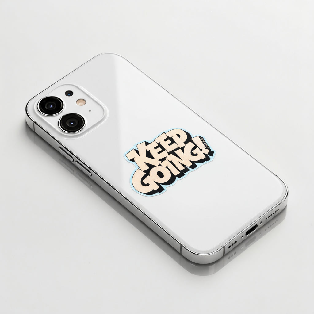 Keep Going! ✦ B-Side Label Sticker