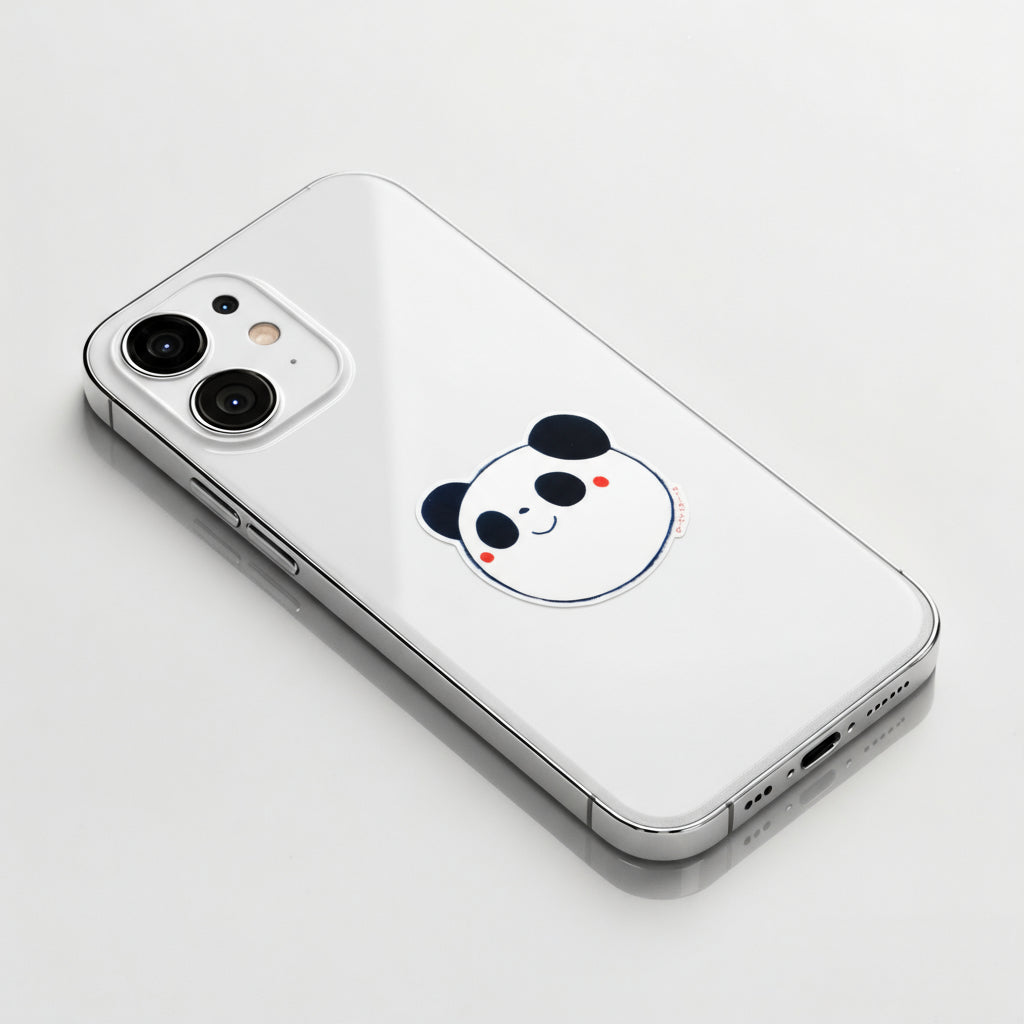 Smiling Panda ✦ B-Side Label Sticker