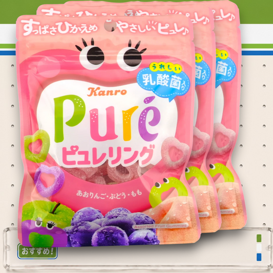 Kanro ✦ Puré Gummy ✦ Fruchtmix