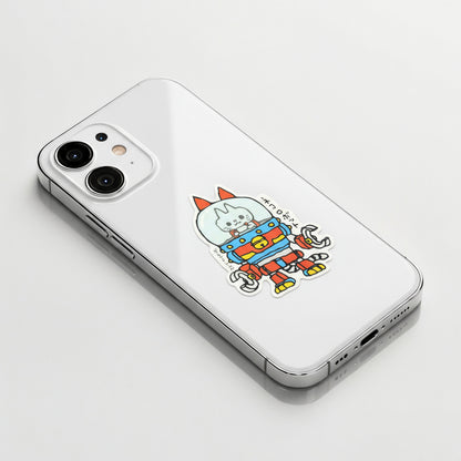Robo Kitty Cat  ✦ B-Side Label Sticker