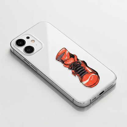 Red Drip Sneaker ✦ B-Side Label Sticker