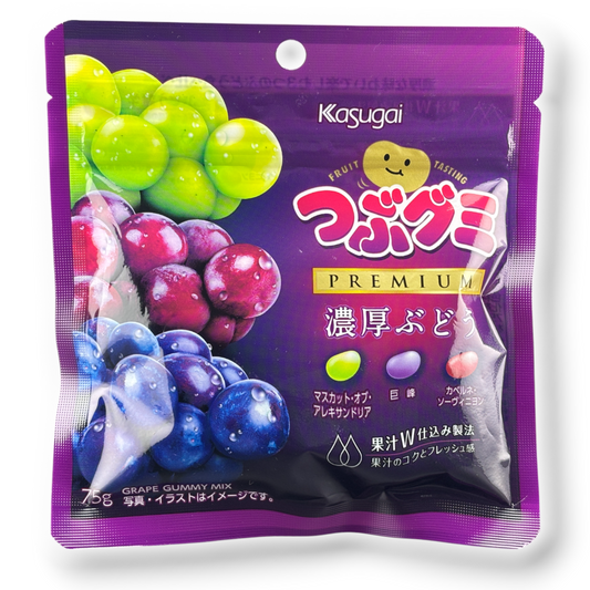 Kasugai ✦ Tsubu Gummy ✦ Premium Grape Mix