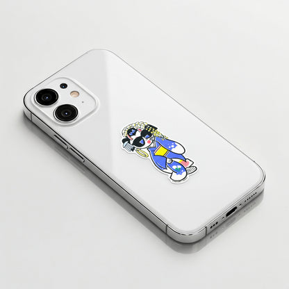 Cool Kimono Maiko ✦ B-Side Label Sticker