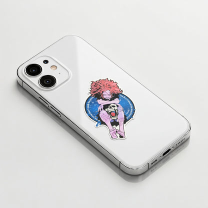 Crazy Virus Girl ✦ B-Side Label Sticker