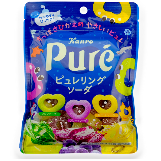Kanro ✦ Puré Gummy ✦ Mixed Soda