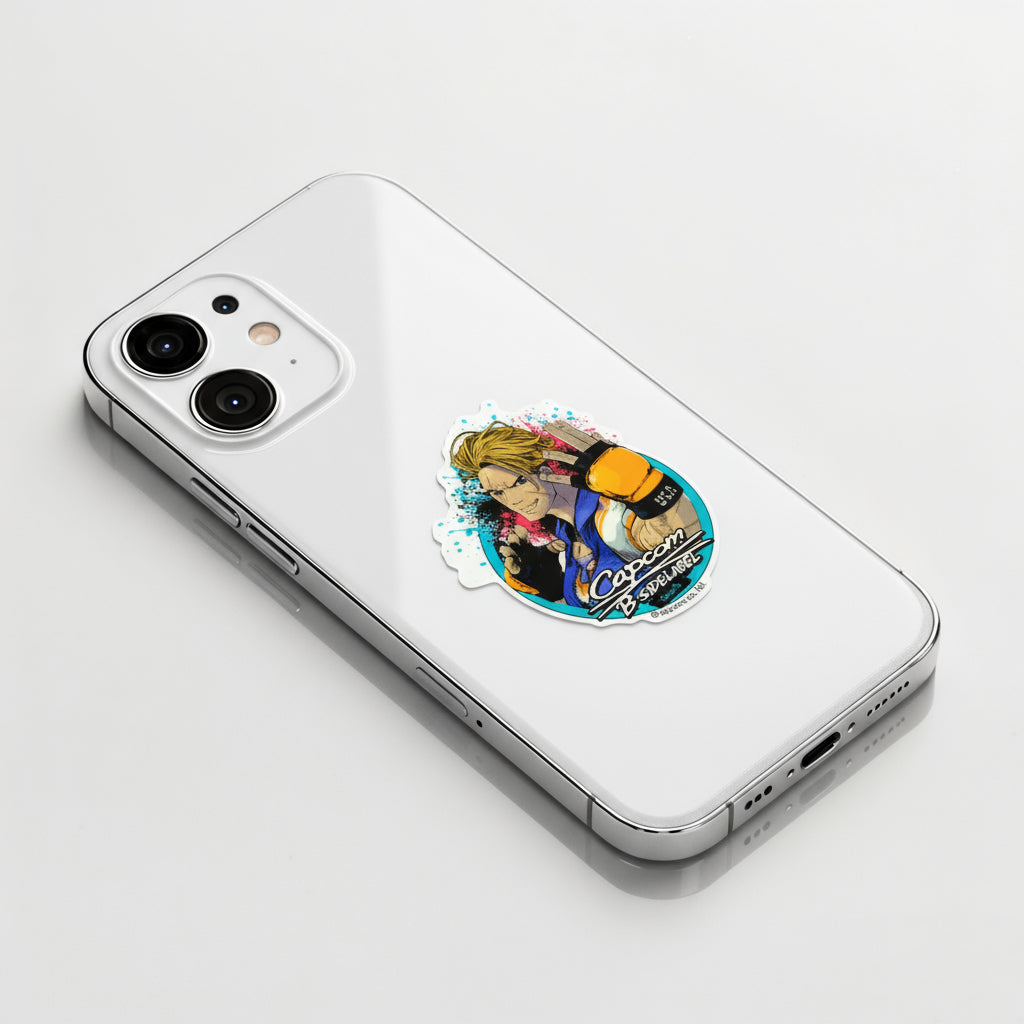 Street Fighter Luke ✦ B-Side Label Sticker
