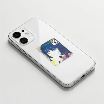 Girl & Husky Face-Time ✦ B-Side Label Sticker