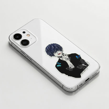 Butterflies, Lipstick... Boy ✦ B-Side Label Sticker