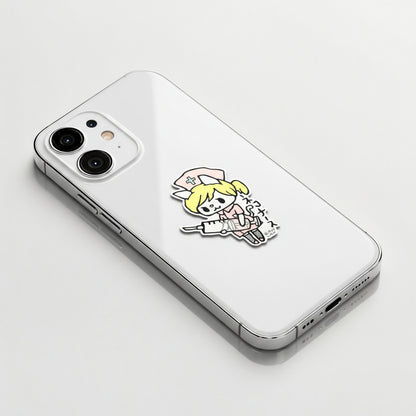Cute Cat Nurse ✦ B-Side Label Sticker