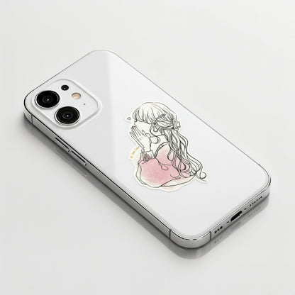 Pink Whispered Elegance ✦ B-Side Label Sticker