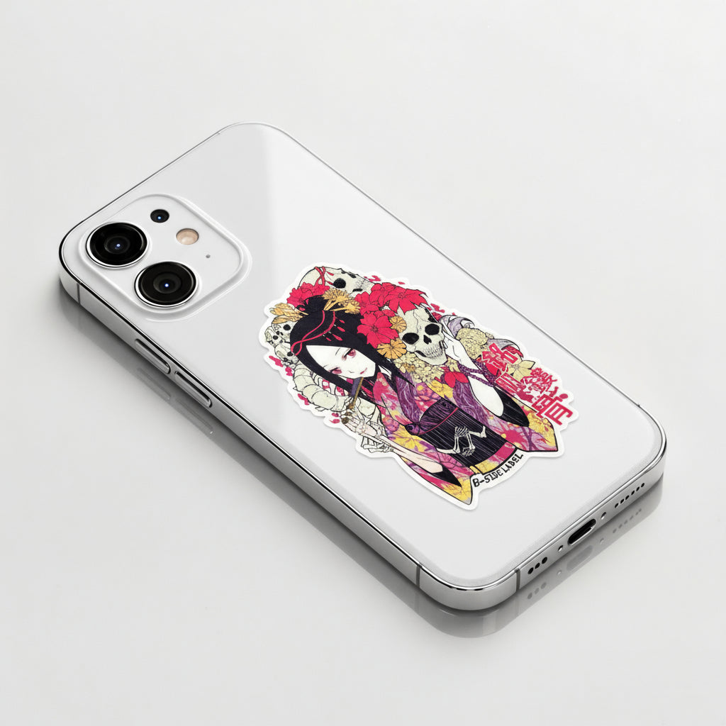 Kimono of Bones ✦ B-Side Label Sticker